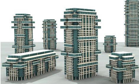 irregular buildings