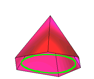A combined scheme with non-interpolatory boundary vertices