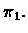 $\pi_1.$