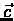 $\vec{c}$